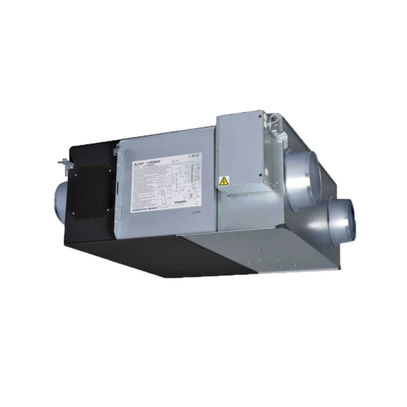 Recuperatore di calore canalizzabile 150 m³/h con comando incluso Mitsubishi LGH-15RVX-E