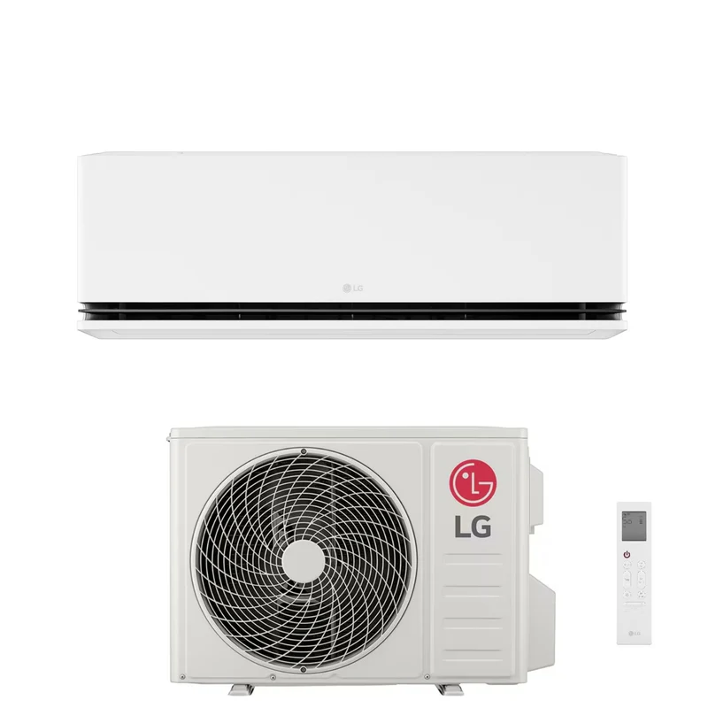 LG Inverter DUALCOOL DELUXE 12000 BTU Klimaanlage H12S1D.NS1 + H12S1D.U12 R-32 Integriertes WLAN Klasse A+++/A++