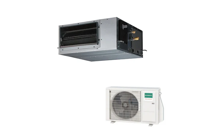 Fujitsu Kanal-Klimaanlage, Kanal-KHT-Serie, 14000 Btu R-32 A++, ARXG14KHTAP, mittlere/hohe Prävalenz, Steuerung ausgeschlossen