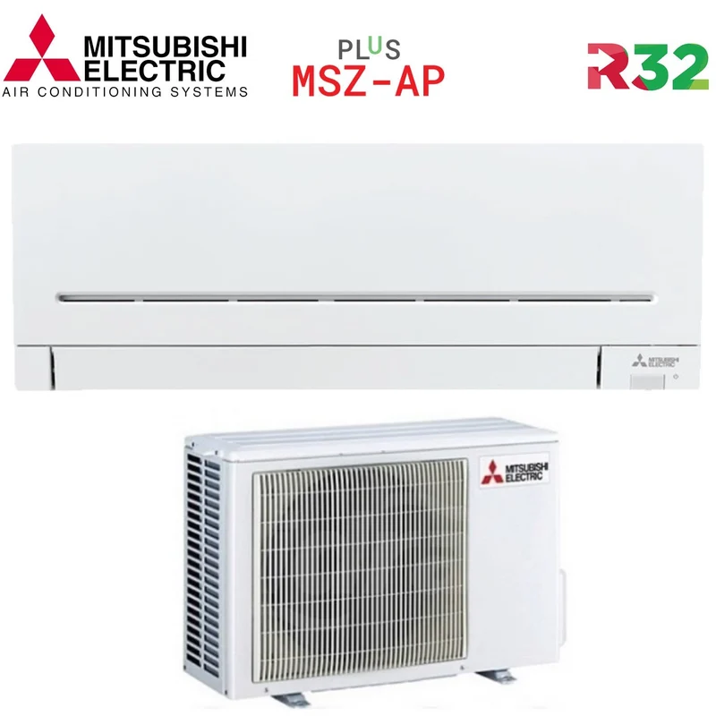 Climatizzatore Condizionatore Mitsubishi Electric Inverter Serie AP 15000 Btu MSZ-AP42VG R-32 Modello Plus - Wi-Fi Optional