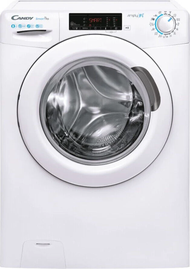 Lavatrice Slim a Carico Frontale Candy CSO44 1285TE/2-S (L60xP52xA85) 8 Kg 1200 giri Classe Energetica D (Wi-Fi + BLE)