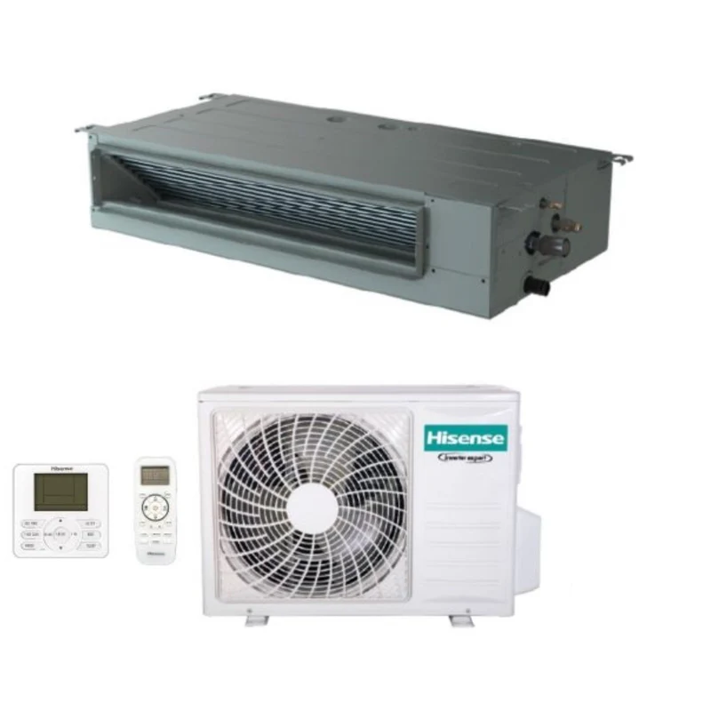 SCHNÄPPCHENBEREICH Kanalisiertes Innengerät Hisense 12000 Btu ADT35UX4RBL4 R-32 WI-Fi optional