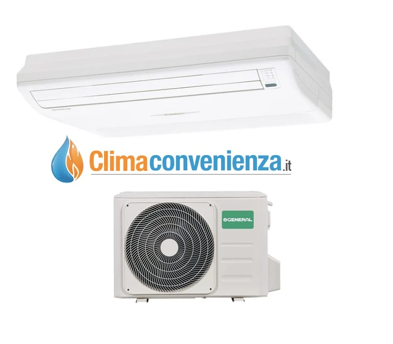 Climatizzatore Condizionatore Fujitsu General Soffitto/Pavimento 18000 btu ABHG18LVTB A++