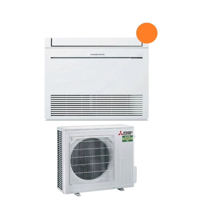 SCHNÄPPCHENBEREICH Klimaanlage Mitsubishi Electric Inverter Floor MFZ-KT50 18000 BTU Gas R-32 WLAN optional