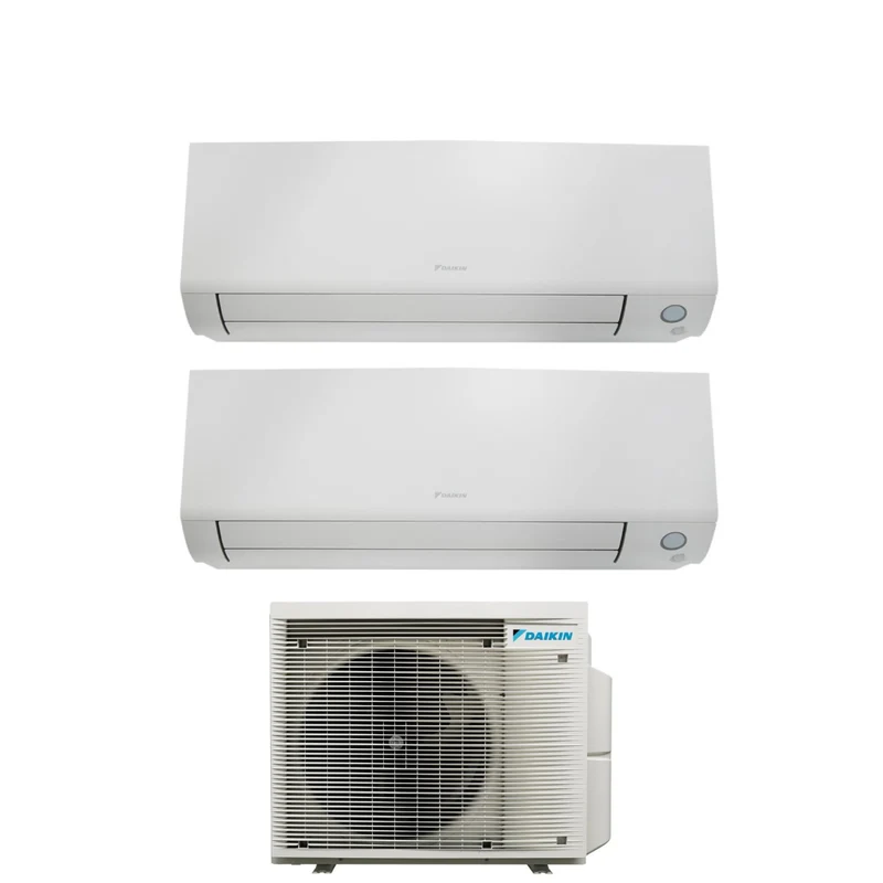 Daikin Perfera All Seasons 9+15 Dual-Split-Klimaanlage mit 2MXM68A R-32 integriertem WLAN, italienische Garantie