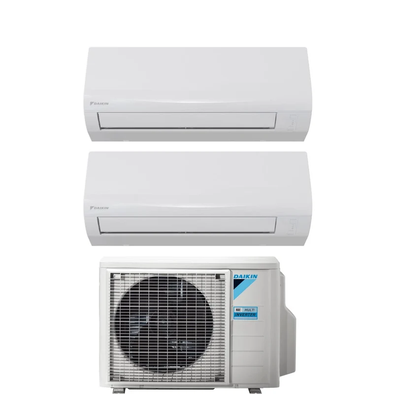 Daikin Sensira 9+9 Dual-Split-Klimaanlage mit 2MXF50A R-32 integriertem WLAN