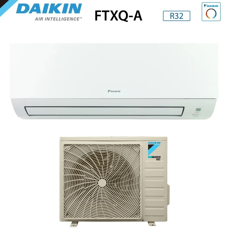 Daikin Bluevolution Inverter-Klimaanlage 12000 Btu FTXQ35A + RXQ35A R-32 Wi-Fi optional A++/A+