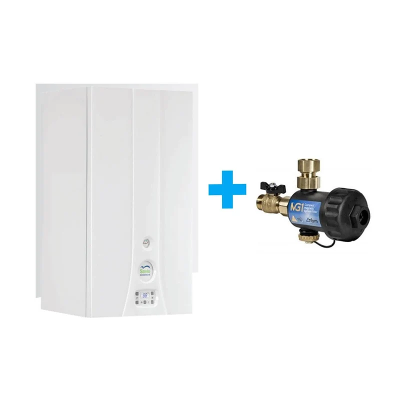 Caldaia Savio Inoxdens He 25s* A Condensazione Completa Di Kit Scarico Fumi Gpl Completa Di Defangatore Rbm