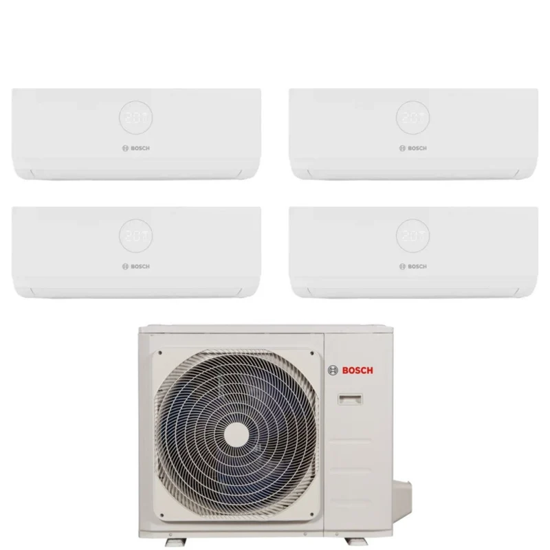 Climatizzatore Condizionatore Bosch Quadri Split Inverter serie CLIMATE 3000i 9+9+12+12 con MS 36 OUE R-32 Wi-Fi Optional 9000+9000+12000+12000