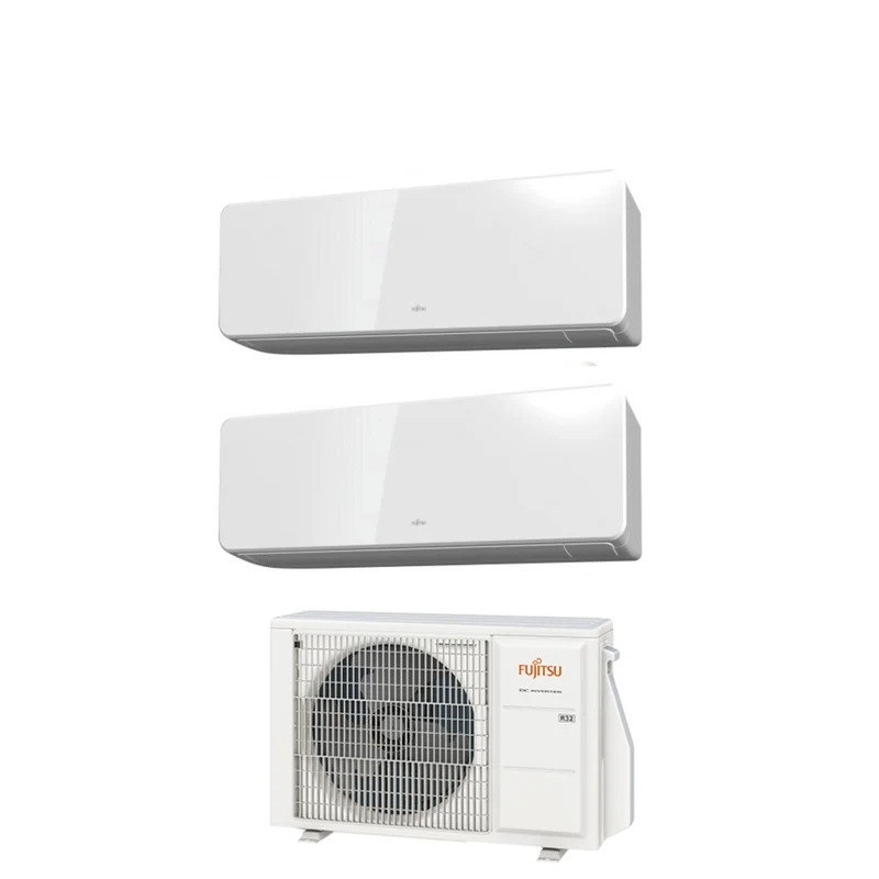 Fujitsu Dual Split Inverter Klimaanlage KG 9+9 Serie mit AOYG18KBTA2 R-32 Wi-Fi optional 9000+9000