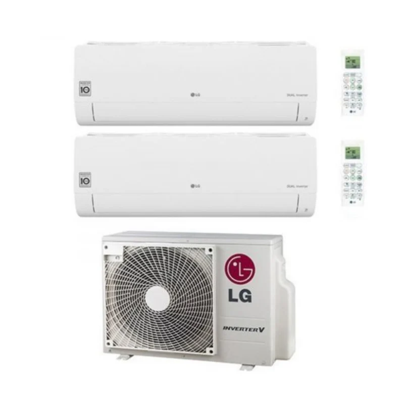 Condizionatore Dual Split LG Libero Smart 12+12 con MU2R17 R-32 Wi-Fi Integrato