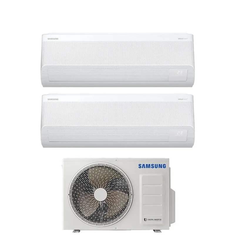 Condizionatore Dual Split Samsung WindFree Avant S2 7+9 con AJ050TXJ2KG R-32 Wi-Fi Integrato