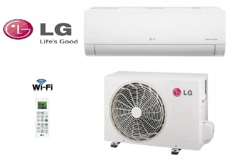 Climatizzatore Condizionatore LG Inverter serie Deluxe 12000 Btu DC12RT NSJ R-32 Wi-Fi Integrato