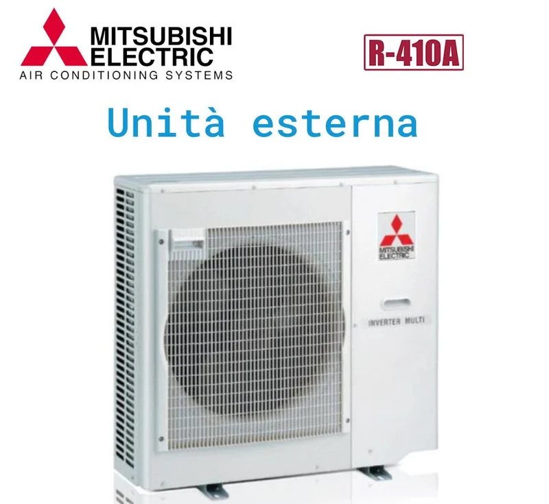 Mitsubishi Electric Außengerät Multisplit Motor 4E83VA Quadri Split Panels R-410