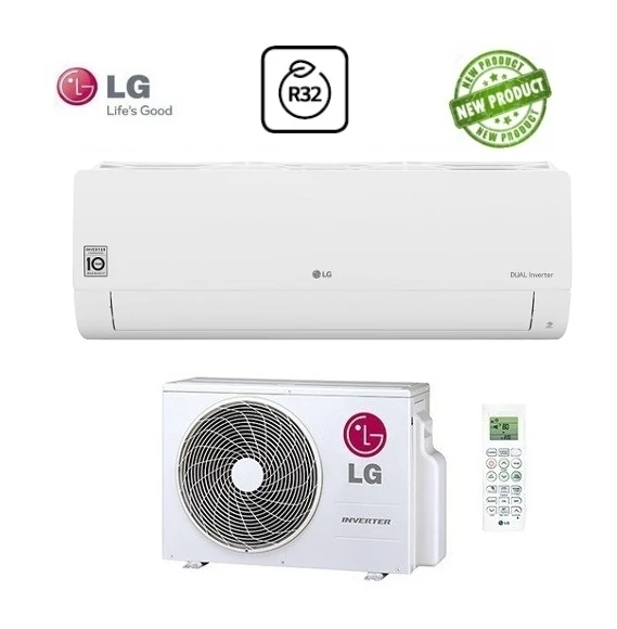 PRONTA CONSEGNA - CLIMATIZZATORE CONDIZIONATORE LG INVERTER serie STANDARD 12000 BTU S12EQ R-32 classe A++/A+ NO WI.FI