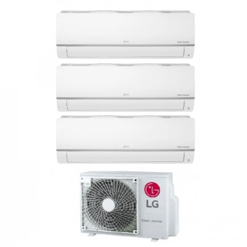 Climatizzatore Condizionatore Lg Trial Split Inverter serie LIBERO PLUS 9+9+9 con MU3R19 R-32 Wi-Fi Integrato 9000+9000+9000