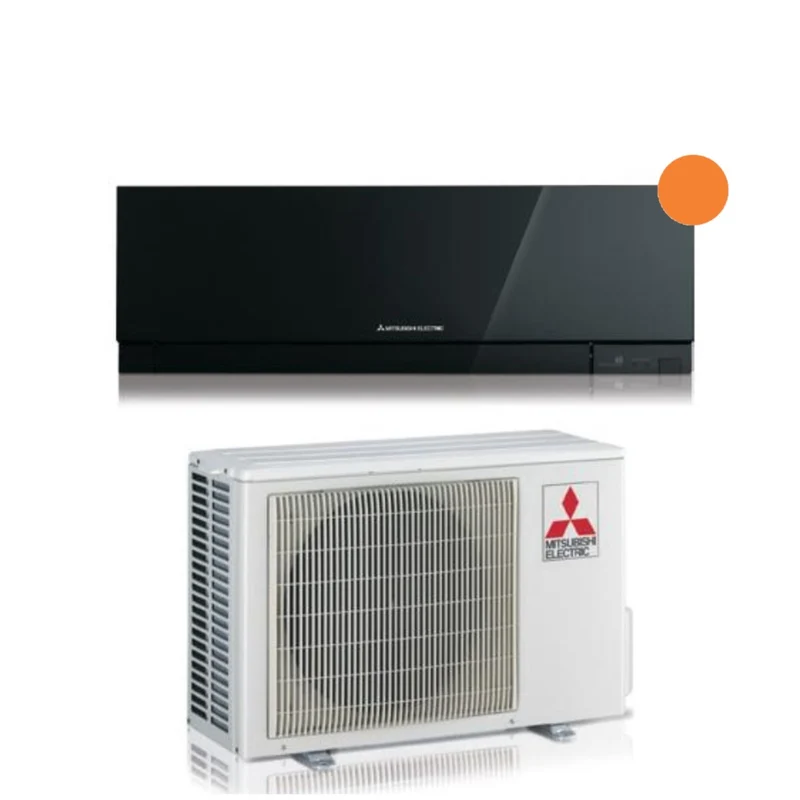 Condizionatore Mitsubishi Electric Kirigamine Zen Black 9000 Btu MSZ-EF25VGKB R-32 Wi-Fi Integrato