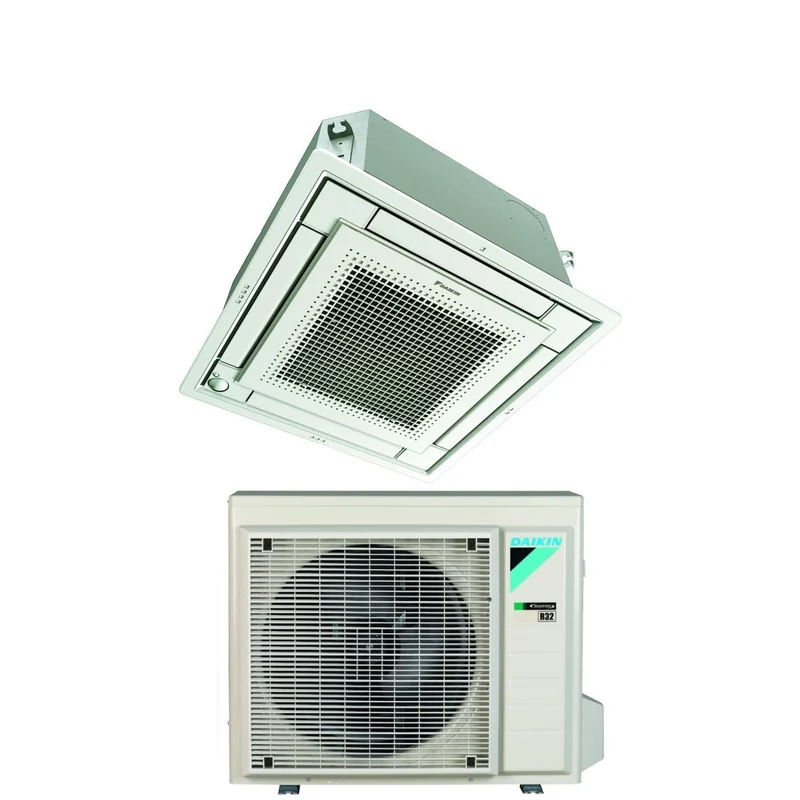 Climatizzatore Condizionatore Daikin a Cassetta Fully Flat 9000 Btu FFA25A9 R-32 Wi-Fi Optional con Griglia Inclusa Classe A++/A+ - Garanzia Italiana