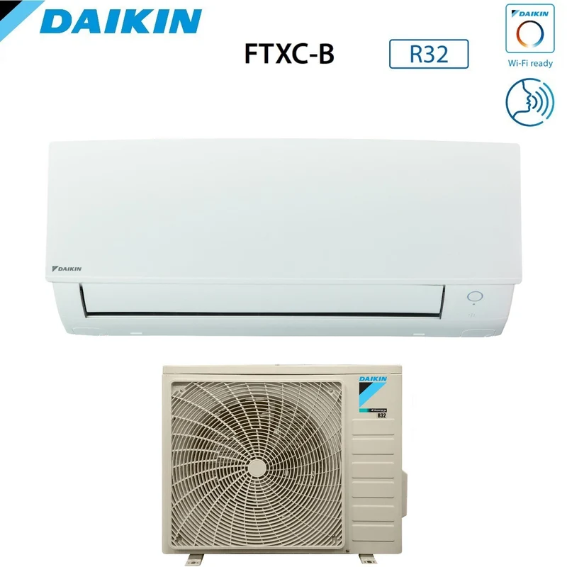 Daikin Inverter-Klimaanlage SENSIRA Serie 9000 Btu FTXC25B R-32 Wi-Fi Optional